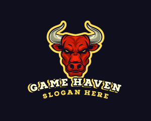 Bull Horn Gaming logo design