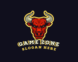 Bull Horn Gaming logo design