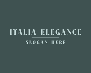 Generic Elegant Business logo design