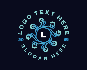 Swirl - Water Wave Swirl logo design