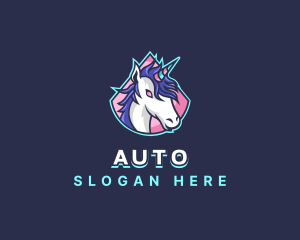 Unicorn Gaming Streamer Logo