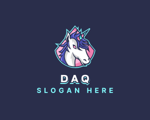 Unicorn Gaming Streamer Logo