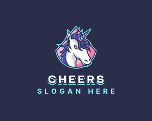 Streamer - Unicorn Gaming Streamer logo design