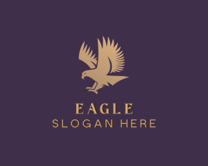 Eagle Bird Wings logo design