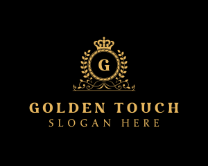 Golden Royal Firm logo design