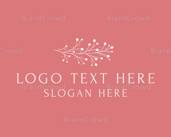 Elegant Floral Feminine Logo