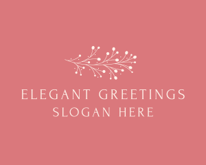 Elegant Floral Feminine logo design