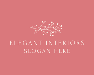 Elegant Floral Feminine logo design