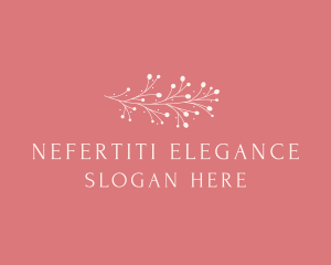 Elegant Floral Feminine logo design