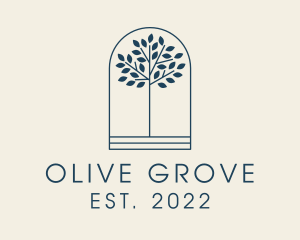 Greece - Organic Beauty Tree logo design