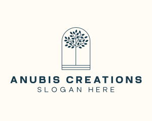 Organic Beauty Tree logo design