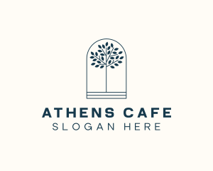 Athens - Organic Beauty Tree logo design