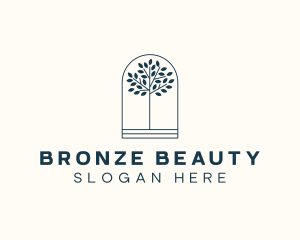 Organic Beauty Tree logo design