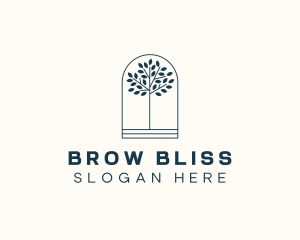 Organic Beauty Tree logo design