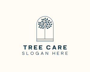 Organic Beauty Tree logo design