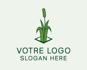 Grass - Natural Wild Grass logo design