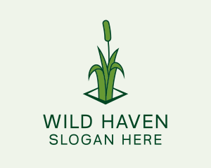 Natural Wild Grass  logo design