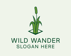 Natural Wild Grass  logo design