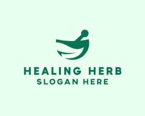 Natural Herbal Medicine  logo design