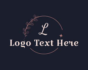 Leaves - Elegant Fashion Beauty logo design
