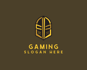 Cartoon - Gaming Knight Gladiator logo design