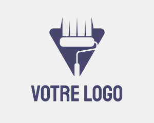Decoration - Paint Roller Decoration logo design