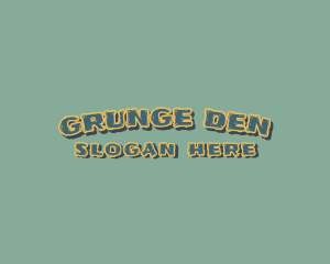 Grunge Texture Craft logo design