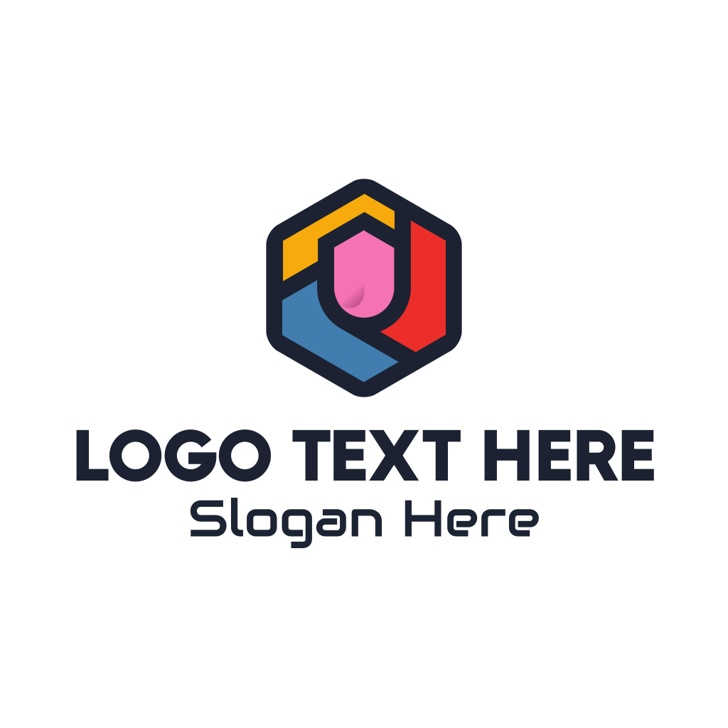 Colorful Hexagon Startup Logo | BrandCrowd Logo Maker