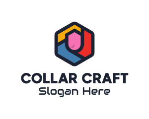 Colorful Hexagon Startup logo design