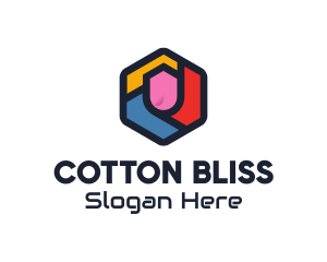 Colorful Hexagon Startup logo design