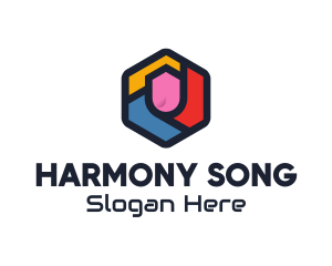 Startup - Colorful Hexagon Startup logo design