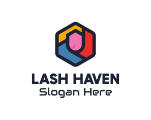 Colorful Hexagon Startup logo design