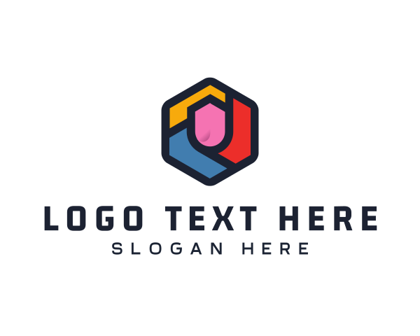 Internet - Hexagon Startup Business logo design