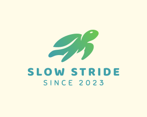 Sea Tortoise Animal logo design