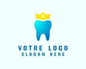 Dentistry - Dental Crown Dentist logo design