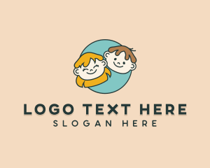 Floatie - Children Boy Girl logo design