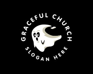 Cute Spirit Ghost Logo