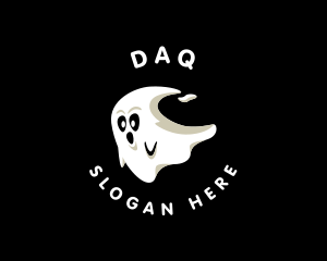 Costume - Cute Spirit Ghost logo design