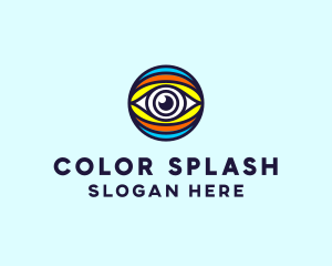 Colorful Eye Optometry logo design