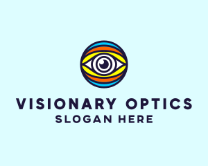 Optometry - Colorful Eye Optometry logo design