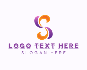 Business - Swirl Media Letter S logo design