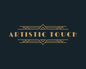 Luxury Art Deco Boutique Logo