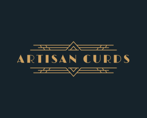 Luxury Art Deco Boutique logo design