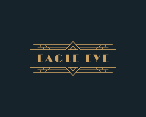 Luxury Art Deco Boutique logo design