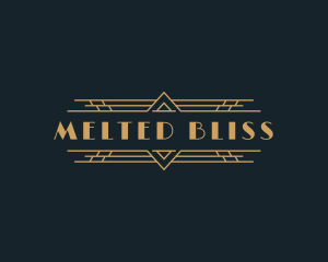 Luxury Art Deco Boutique logo design