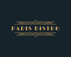 Luxury Art Deco Boutique logo design