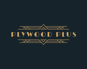 Luxury Art Deco Boutique logo design