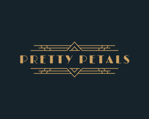 Luxury Art Deco Boutique logo design