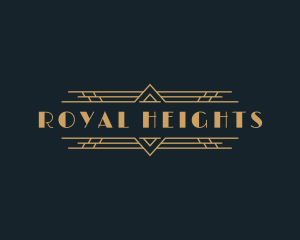 Luxury Art Deco Boutique logo design