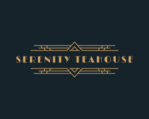 Luxury Art Deco Boutique logo design